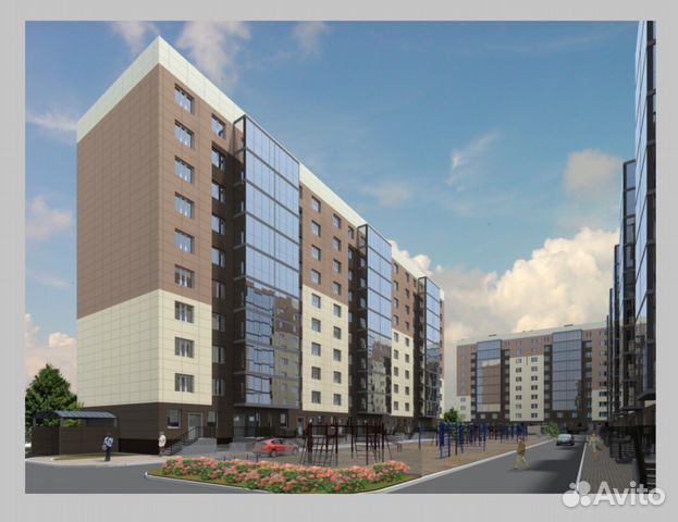 3-к квартира, 86.4 м², 10/10 эт.