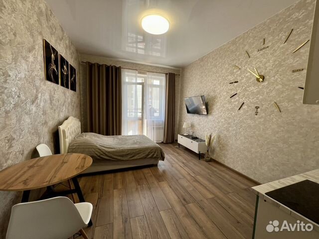 

Квартира-студия, 30 м², 1 кровать