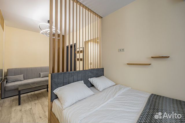 

Квартира-студия, 27 м², 2 кровати