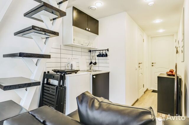 

Квартира-студия в апарт-отеле, 12 м², 2 кровати