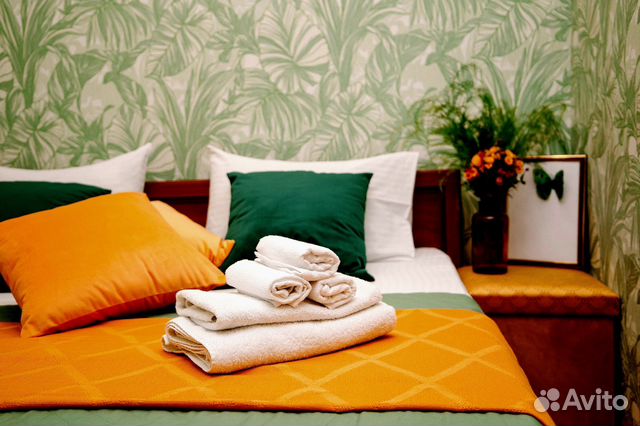 

1-к. квартира, 53 м², 2 кровати