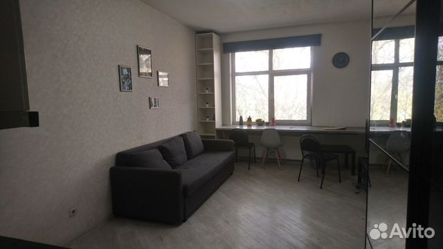

Квартира-студия, 30 м², 2 кровати