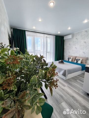 

Квартира-студия, 28 м², 1 кровать