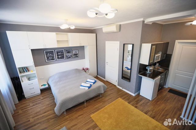 

Квартира-студия, 30 м², 2 кровати