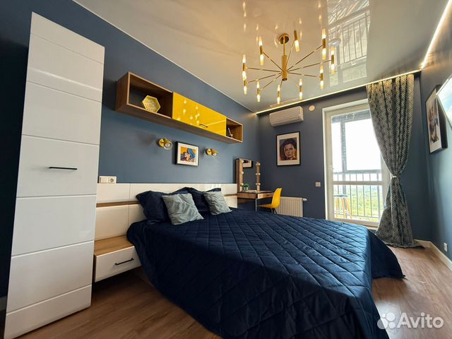 

1-к. квартира, 40 м², 2 кровати