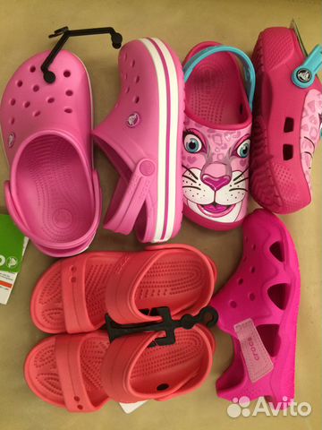 Новые crocs оригинал J1 J2 J3 стелька 20 - 22.5