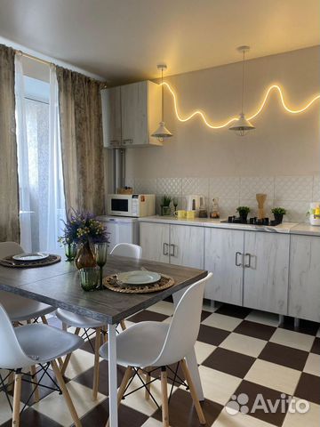 

1-к. квартира, 41 м², 2 кровати