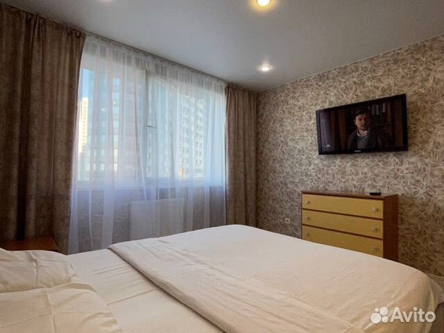 

1-к. квартира, 43 м², 2 кровати