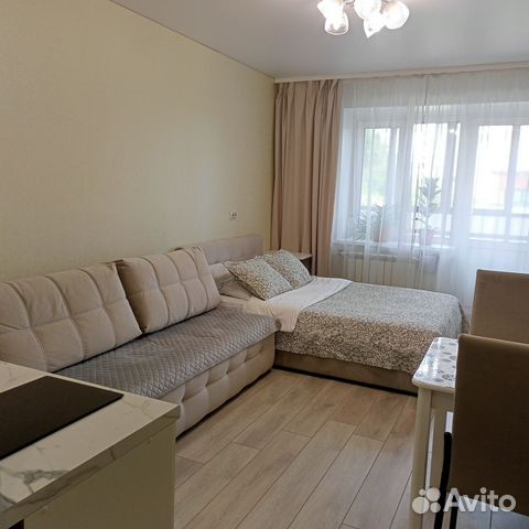 

Квартира-студия, 25 м², 2 кровати