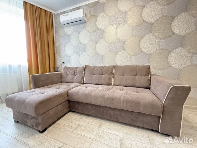 

1-к. квартира, 44 м², 2 кровати