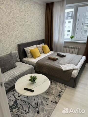 

1-к. квартира, 34 м², 2 кровати