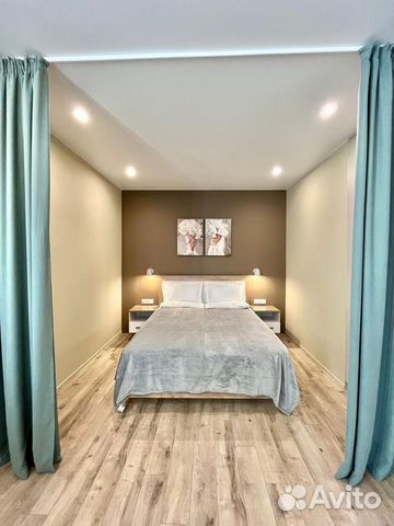 

1-к. квартира, 43 м², 2 кровати