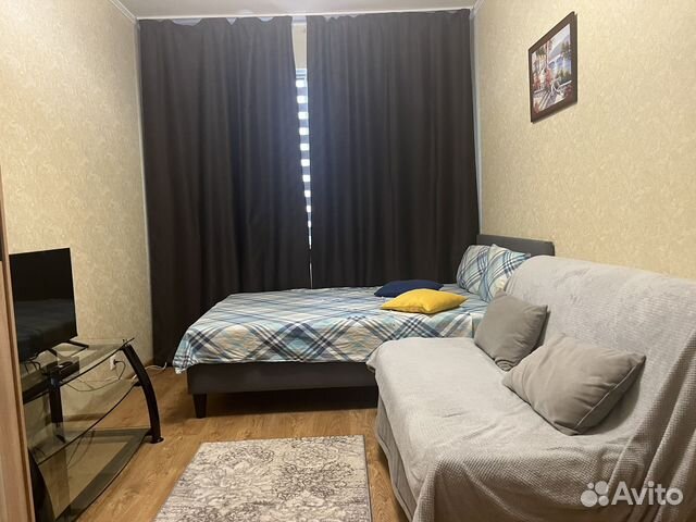 

1-к. квартира, 35 м², 2 кровати