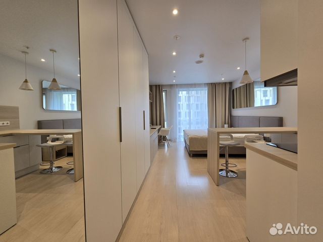 

Квартира-студия, 27 м², 1 кровать
