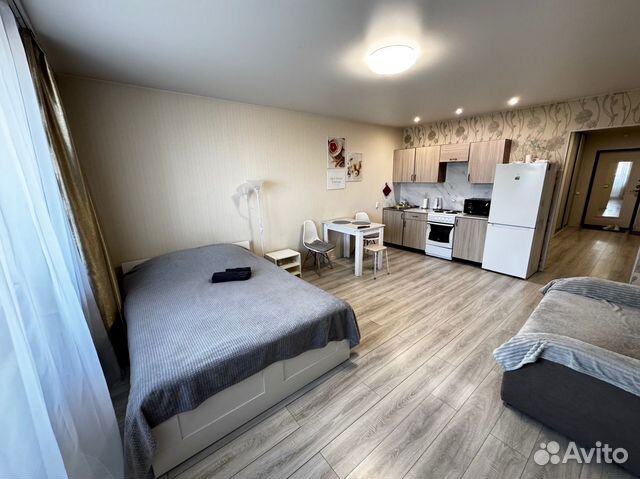 

Квартира-студия, 41,5 м², 2 кровати