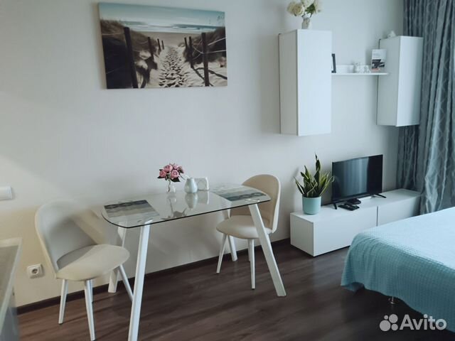 

Квартира-студия, 24 м², 2 кровати