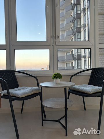 

Квартира-студия, 35 м², 2 кровати