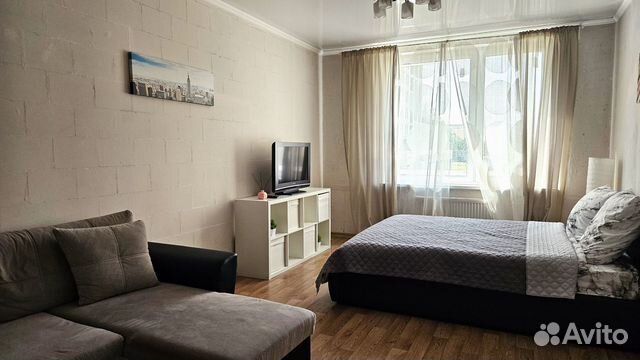 

1-к. квартира, 43 м², 2 кровати