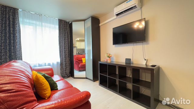 

Квартира-студия, 42 м², 2 кровати