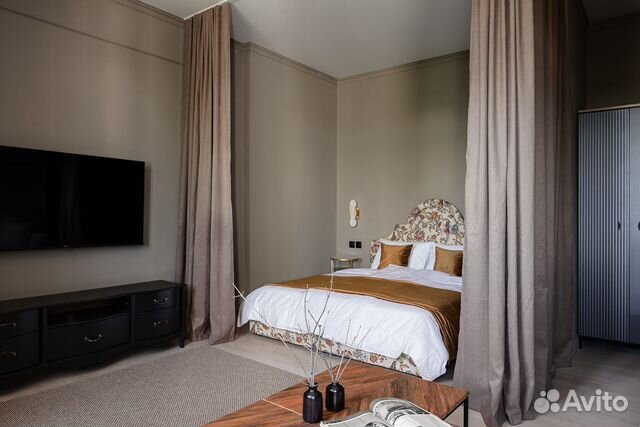 

1-к. квартира, 45 м², 2 кровати