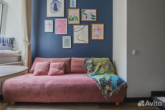 

Квартира-студия, 18 м², 2 кровати