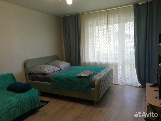 

1-к. квартира, 42 м², 2 кровати
