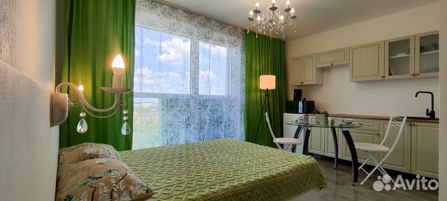 

Квартира-студия, 28 м², 2 кровати
