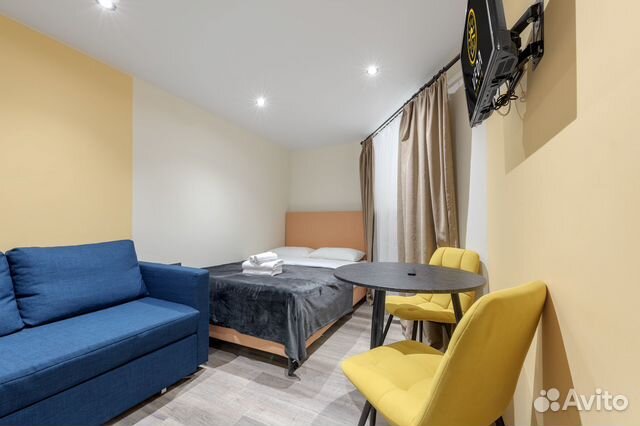 

Квартира-студия, 16 м², 2 кровати