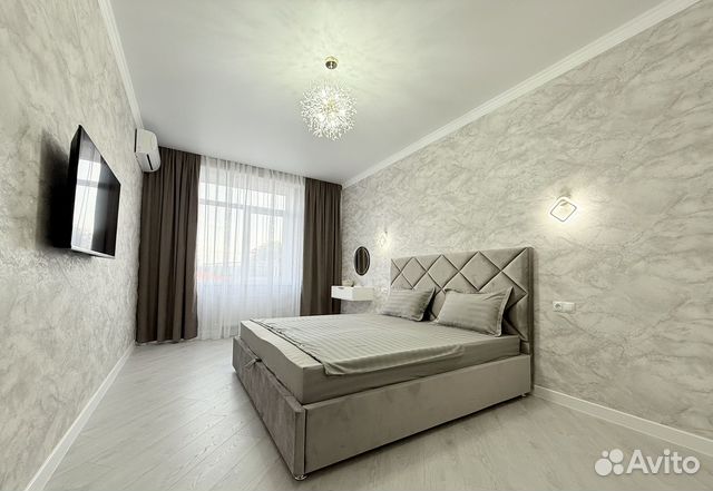 

1-к. квартира, 55 м², 2 кровати