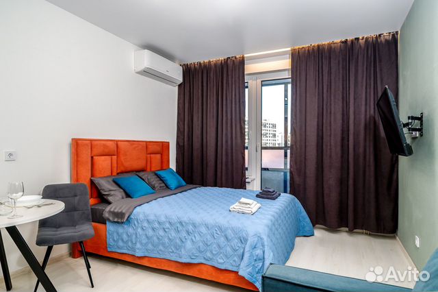 

Квартира-студия, 25 м², 2 кровати