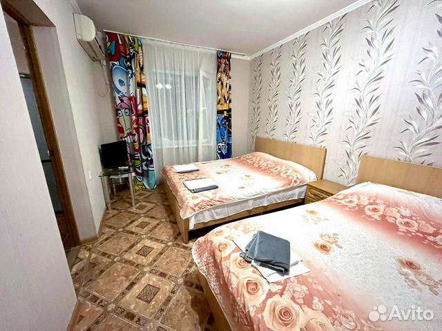 

1-к. квартира, 35 м², 2 кровати