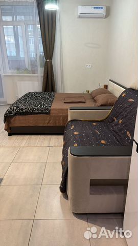 

Квартира-студия, 30 м², 1 кровать