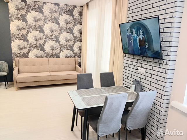 

Квартира-студия, 50 м², 2 кровати