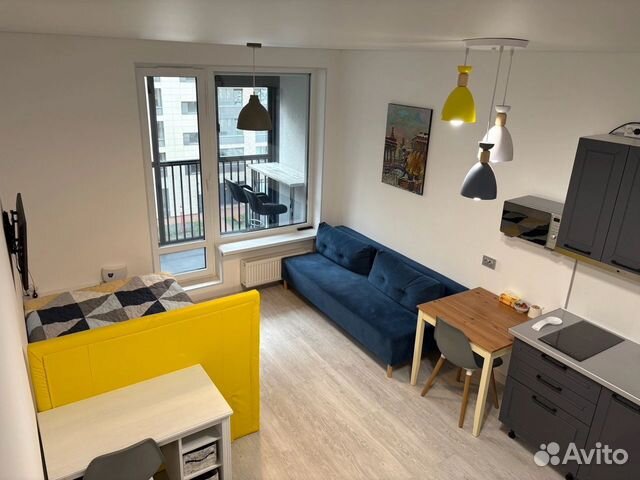 

Квартира-студия, 25 м², 2 кровати