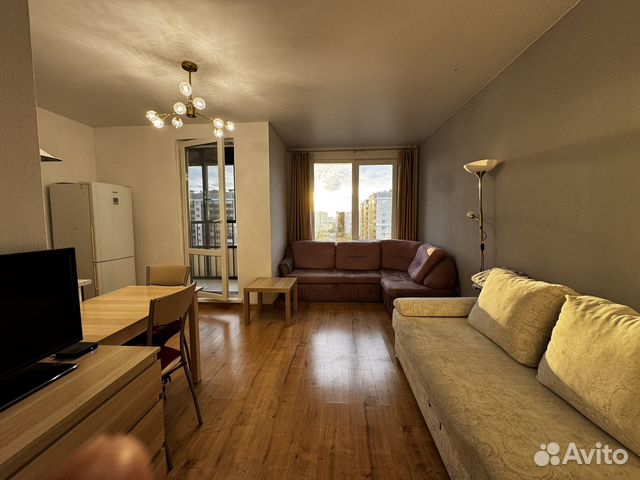 

Квартира-студия, 29 м², 2 кровати