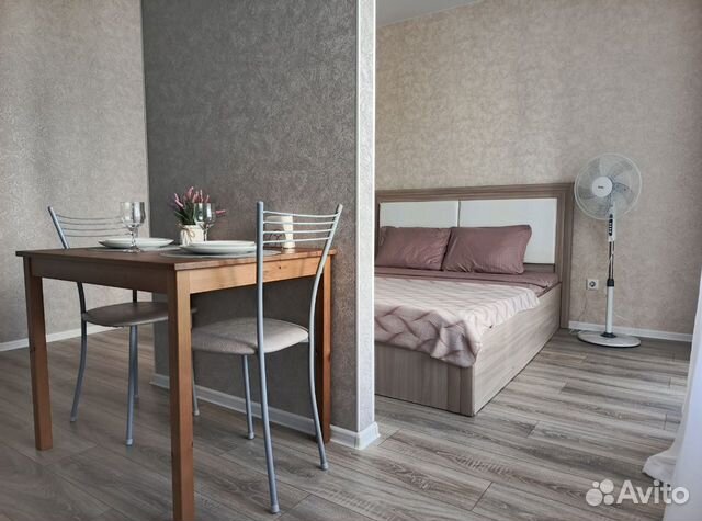 

Квартира-студия, 27 м², 1 кровать