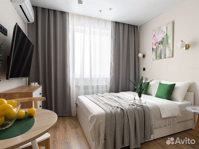 

Квартира-студия, 18 м², 1 кровать