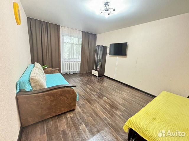 

1-к. квартира, 39 м², 2 кровати