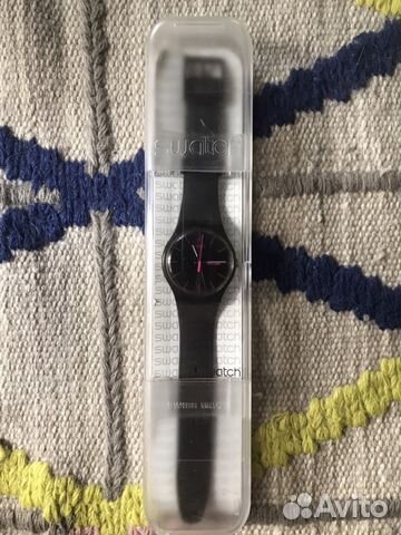 Часы Swatch New Gent чёрные Часы Swatch New Gent чёрные