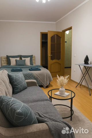

1-к. квартира, 34 м², 2 кровати