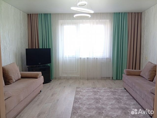 

1-к. квартира, 43 м², 2 кровати