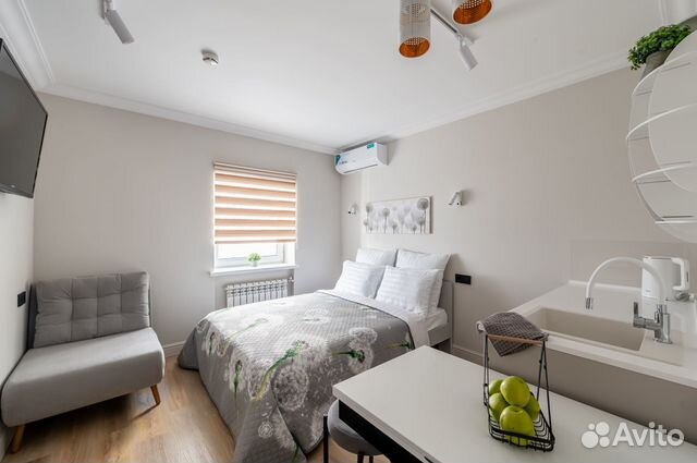 

Квартира-студия, 20 м², 2 кровати