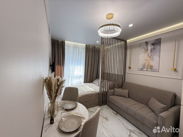 

Квартира-студия, 24 м², 2 кровати