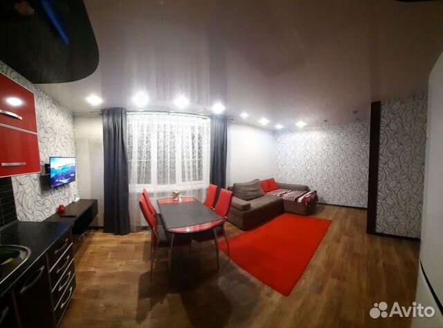 

1-к. квартира, 43 м², 2 кровати