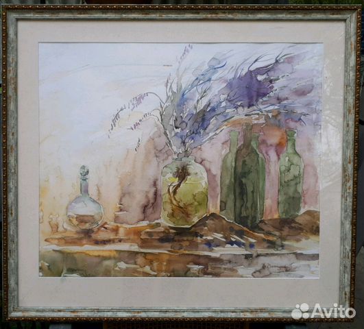 Натюрморт акварелью