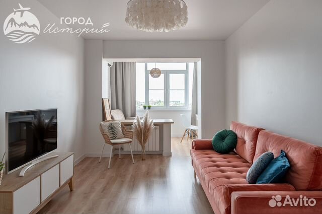 

1-к. квартира, 40 м², 2 кровати