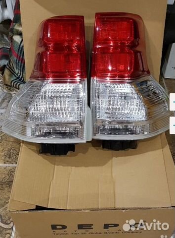 Задние фары на Land Cruiser Prado