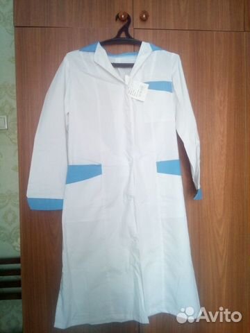 Халат белый