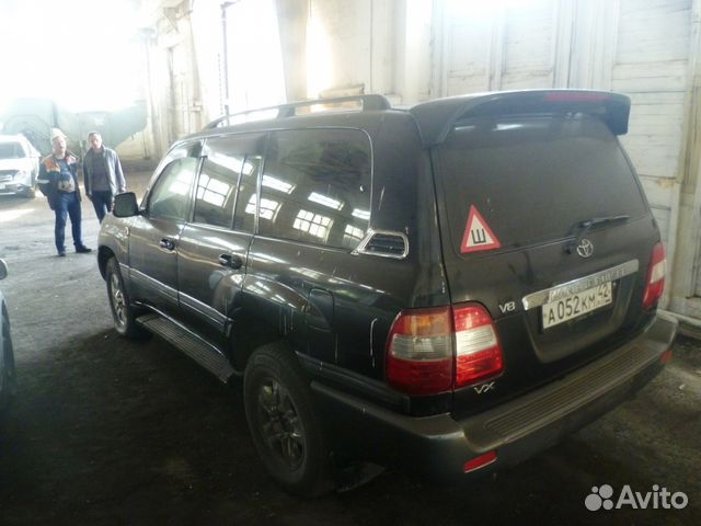 Toyota Land Cruiser 4.7 AT, 2005, битый, 841 247 км