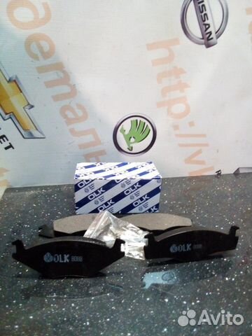 Колодки передние VW Golf 2,3, Passat B2, Jetta